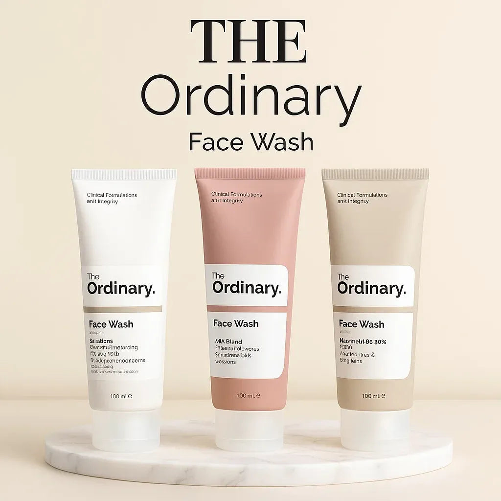 The Ordinary Face Wash Bundle – Arbutin, Niacinamide & Hyaluronic Acid (3 Pack)