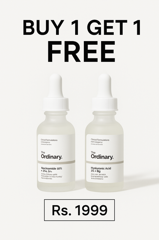 The Ordinary Niacinamide & Hyaluronic Acid – Buy 1 Get 1 FREE!