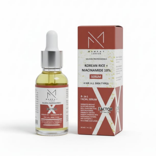 Mamkay London Korean Rice + Niacinamide 10% Brightening Serum