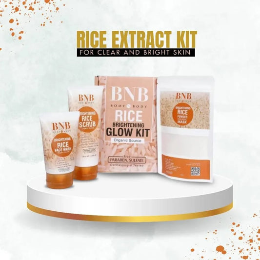 BNB Rice Glow Kit – Complete Brightening & Radiance Care Set