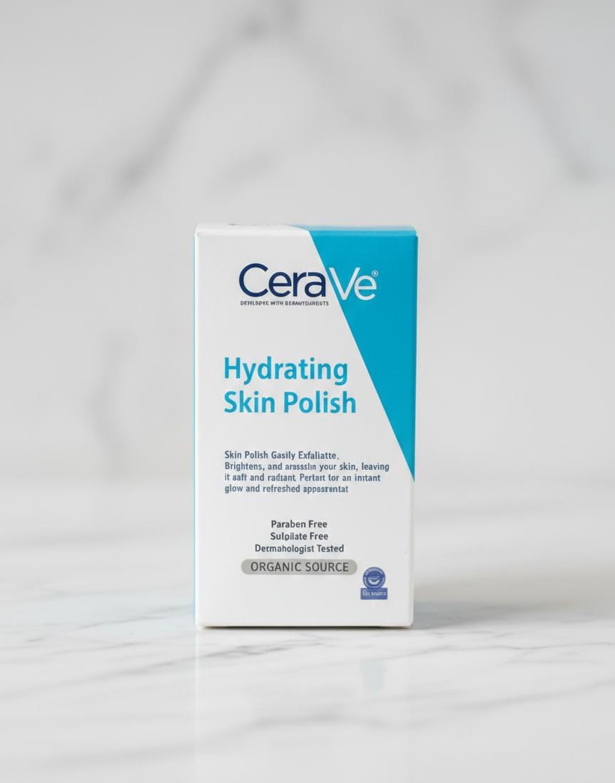 CeraVe Hydrating Skin Polish Set Organic & Paraben Free